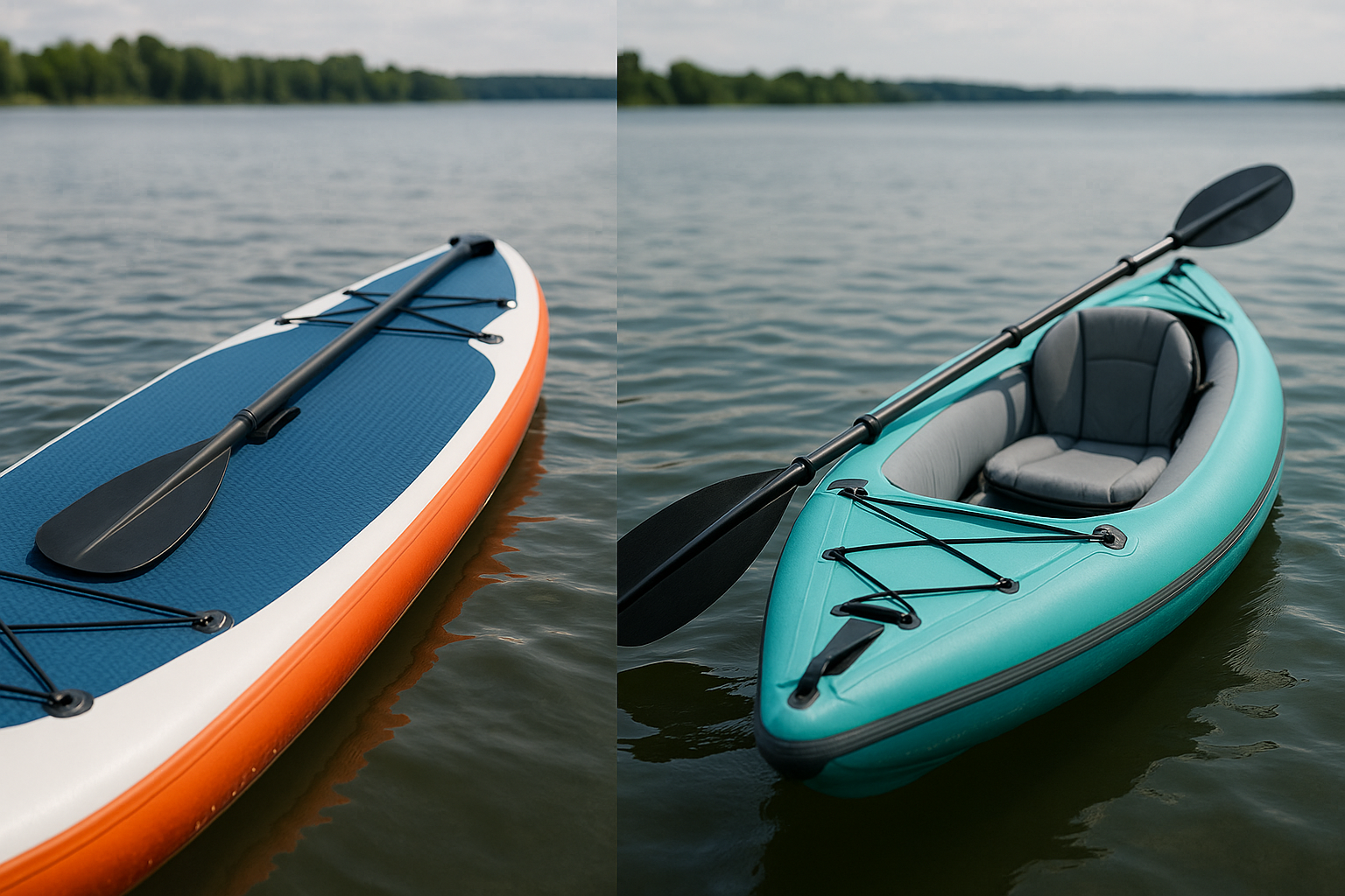 SUP deszka vagy felfújható kajak – melyiket válasszuk?