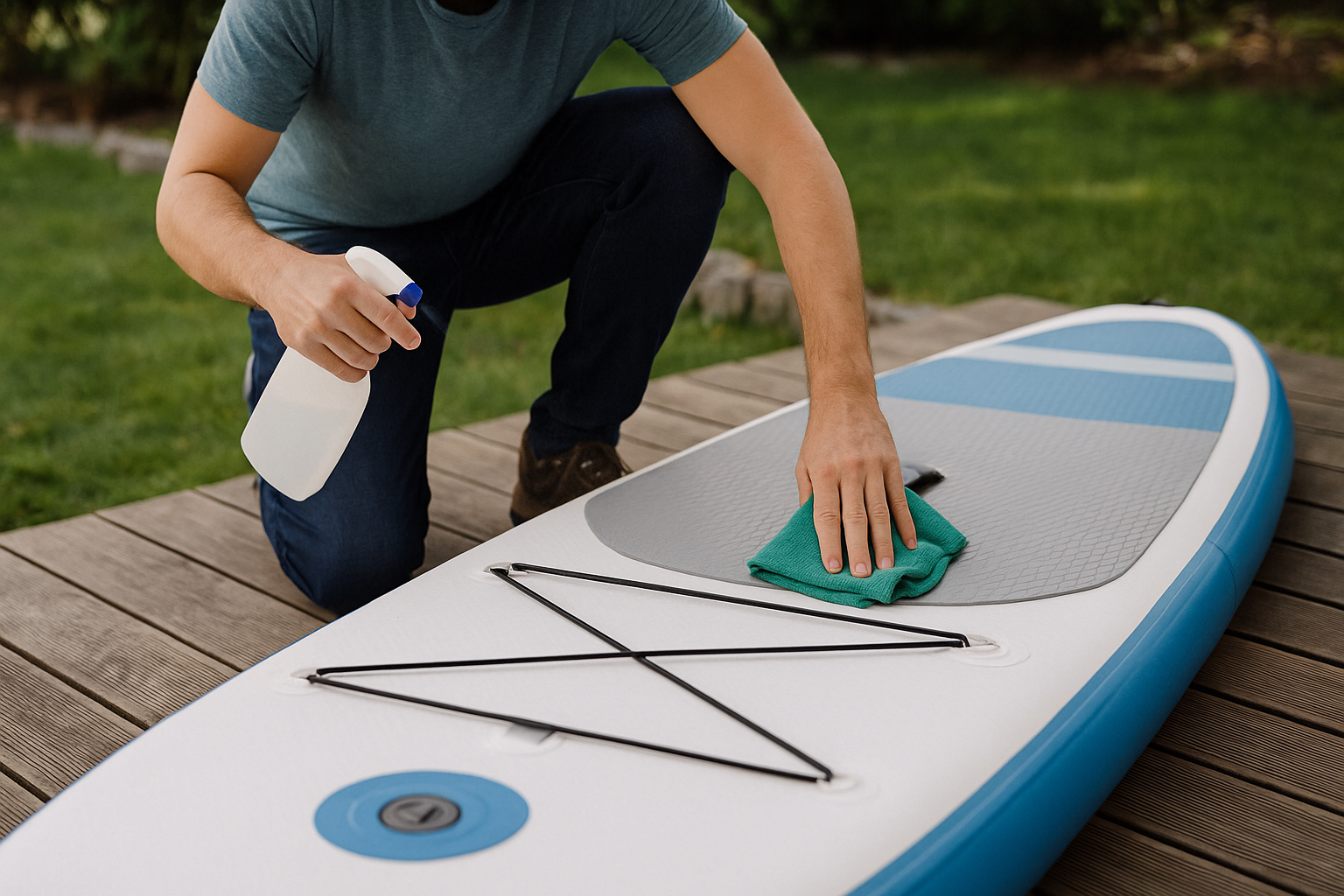 Hogyan kell gondozni a felfújható SUP deszkát?