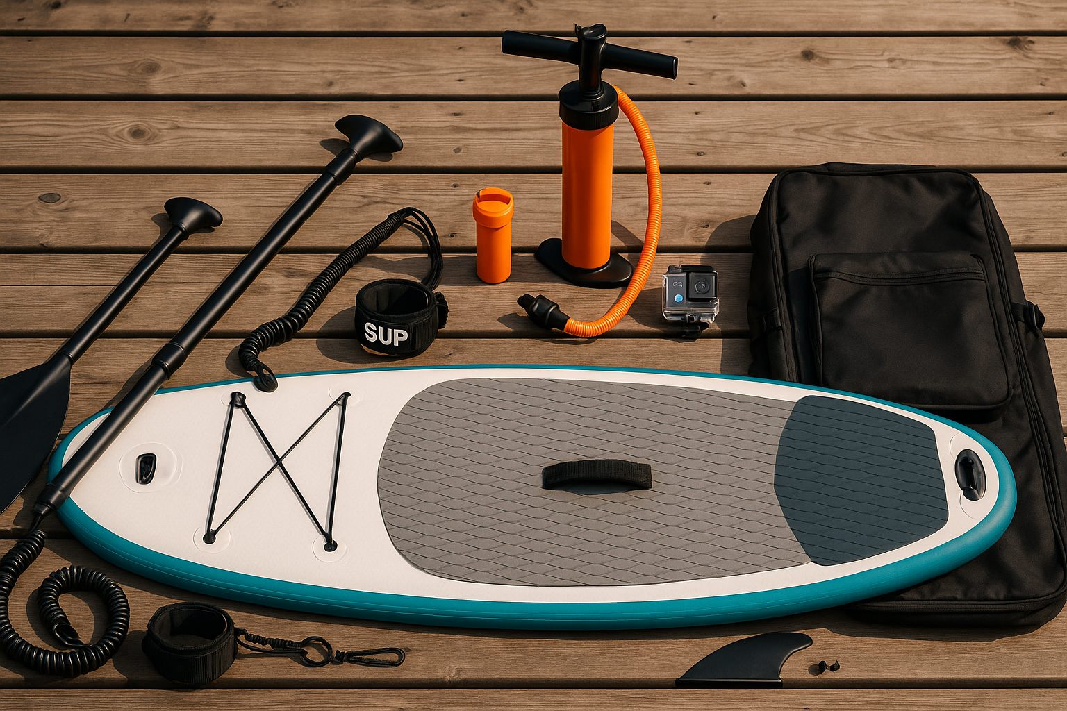 SUP-deszka tartozékai