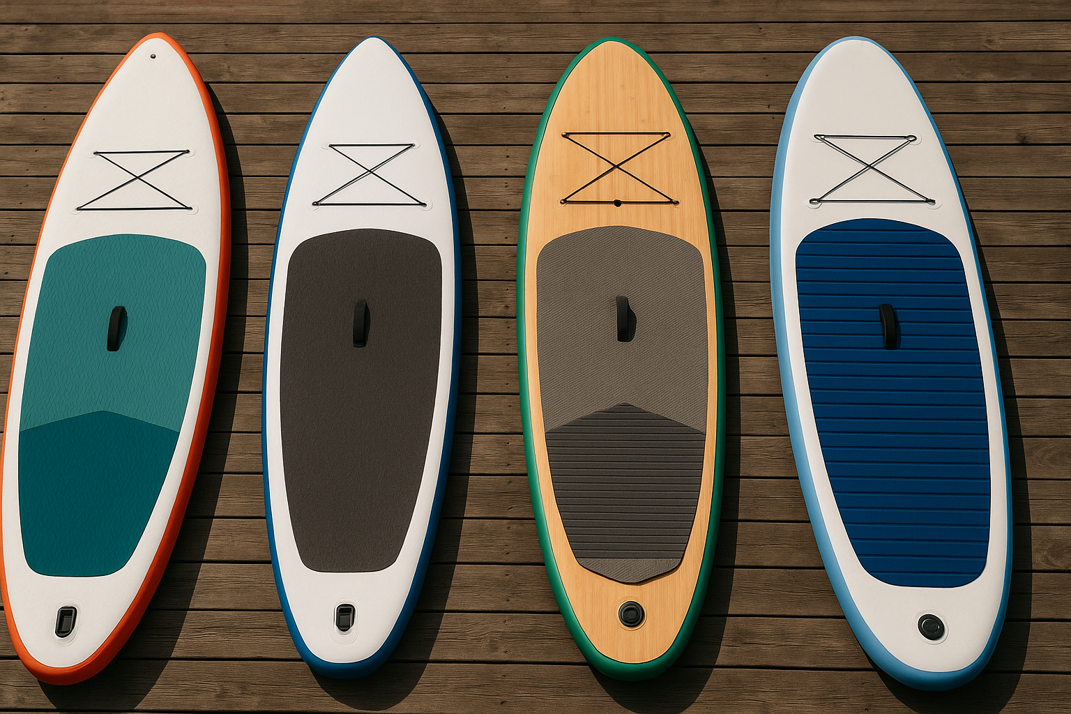 Különböző típusú SUP-deszkák
