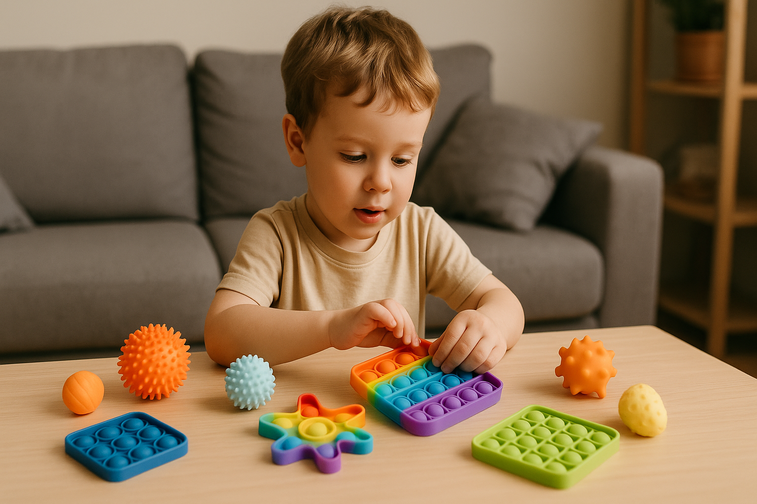 Szenzoros játékok 3 éveseknek