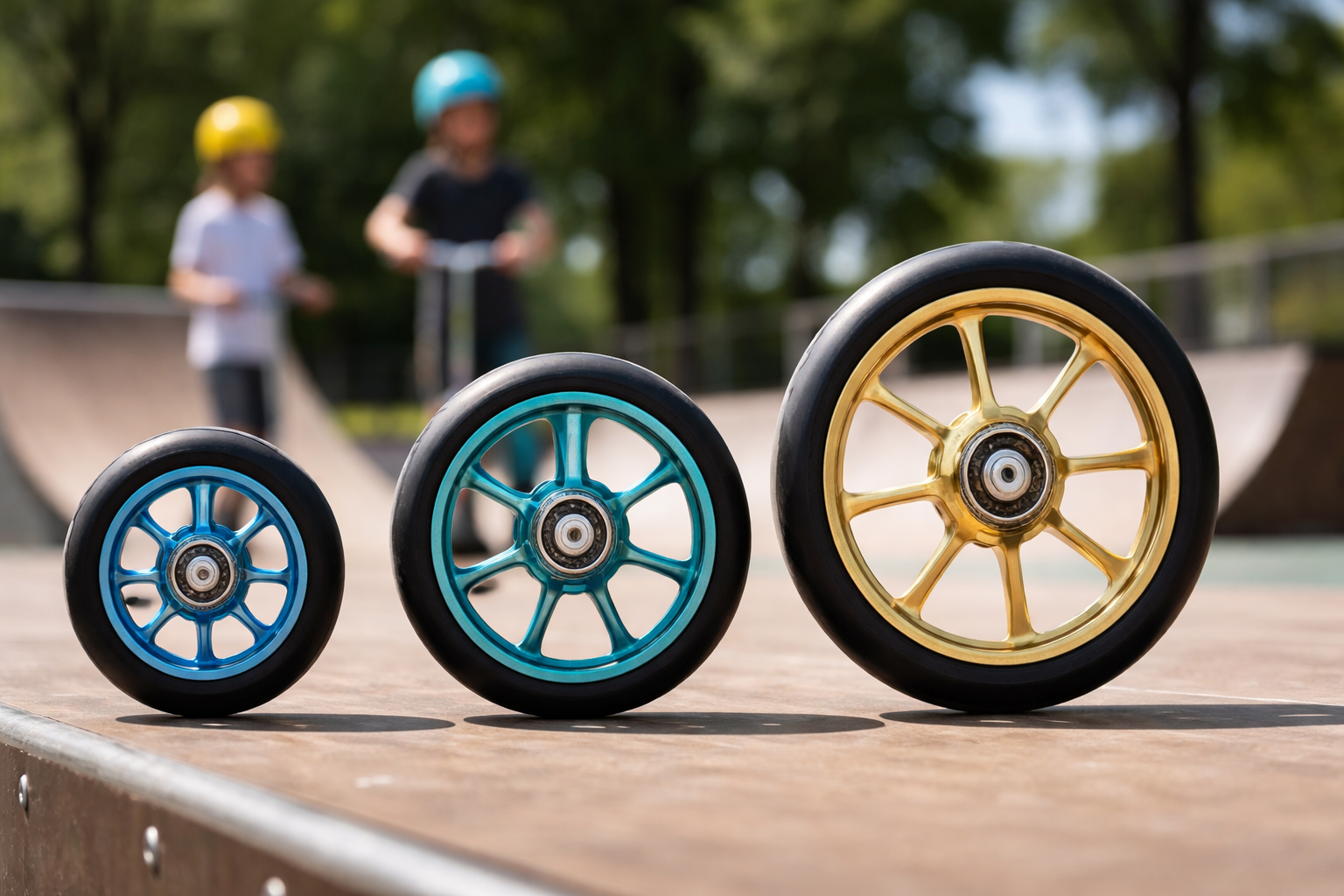 100 vs 120 vs 145 mm-es kerekek: melyek a jobbak gyerekeknek