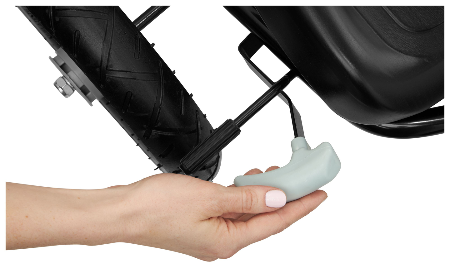 EVOQUE pedálos gokart 5-8 éves gyerekeknek - szürke