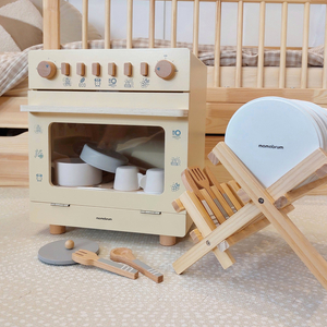 Fa mosogatógép tartozékokkal