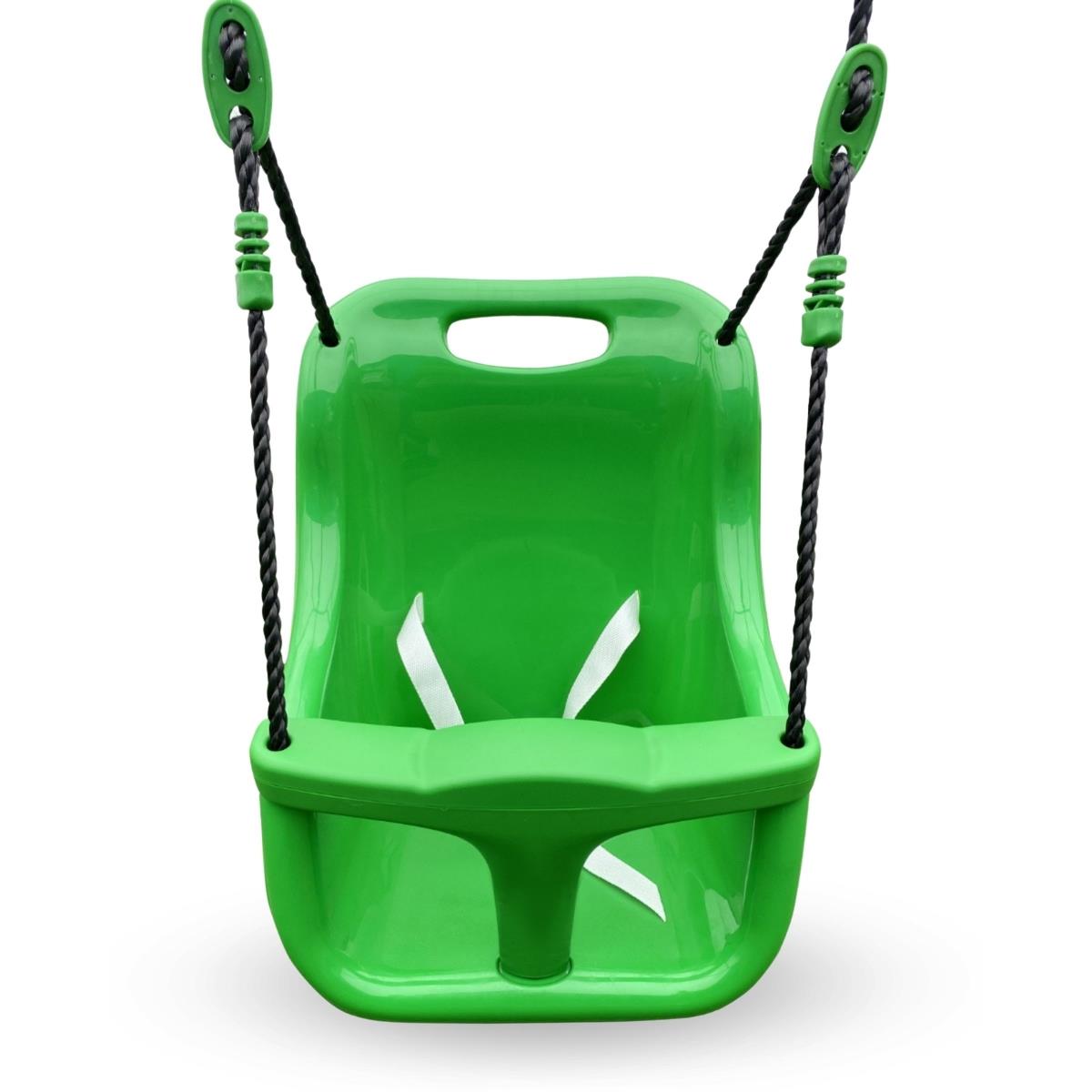 Biztonsági övvel ellátott hinta babáknak és kisgyermekeknek