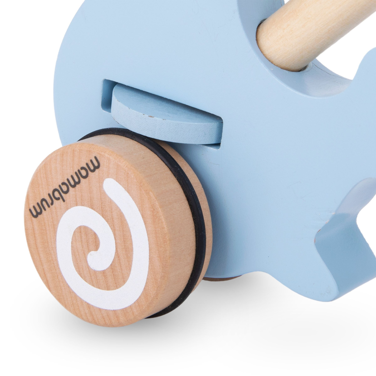 Fából készült pecsét nyomórúddal - tolókarral