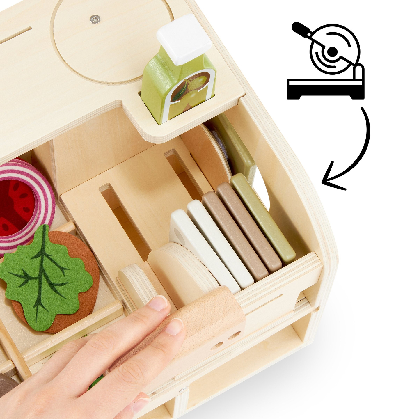 Fából készült szendvicsbár - étterem