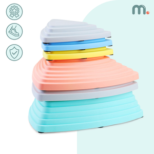 Színes egyensúlyozó kövek - 6 db