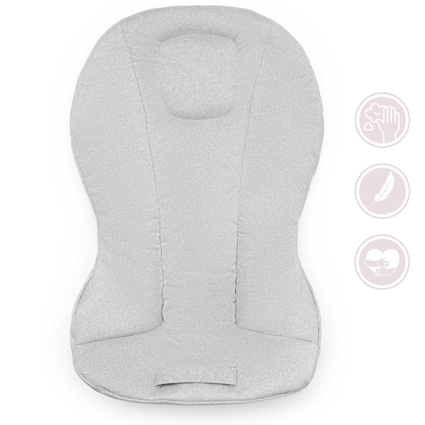 2 az 1-ben hintaszék Moby-System LILY - szürke