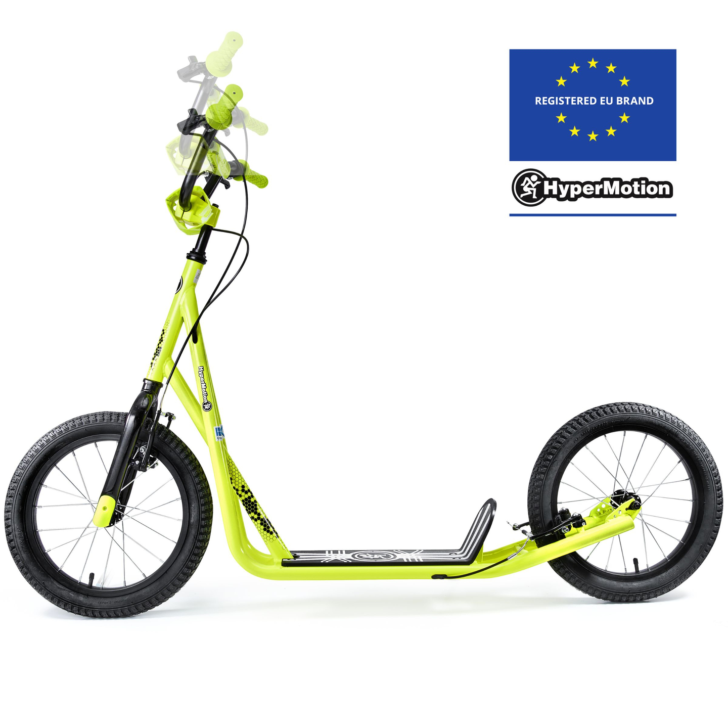 Városi roller Hypermotion RUNKIE 16'' (40 cm) felfújható kerekekkel