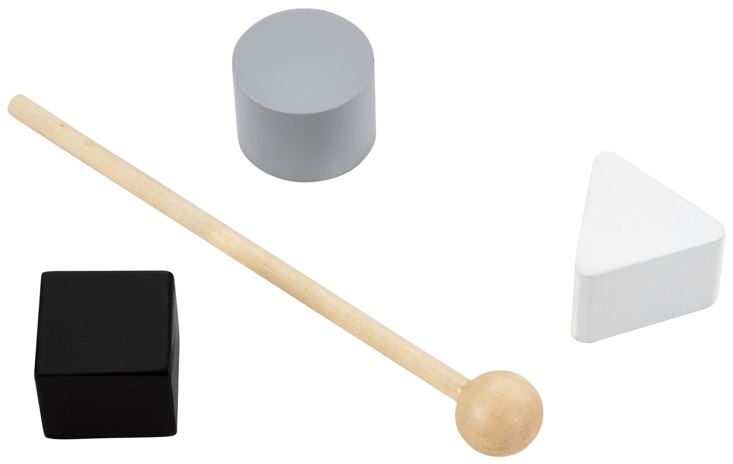 Fából készült, oktató babakocsi / babakocsi - manipulatív tábla