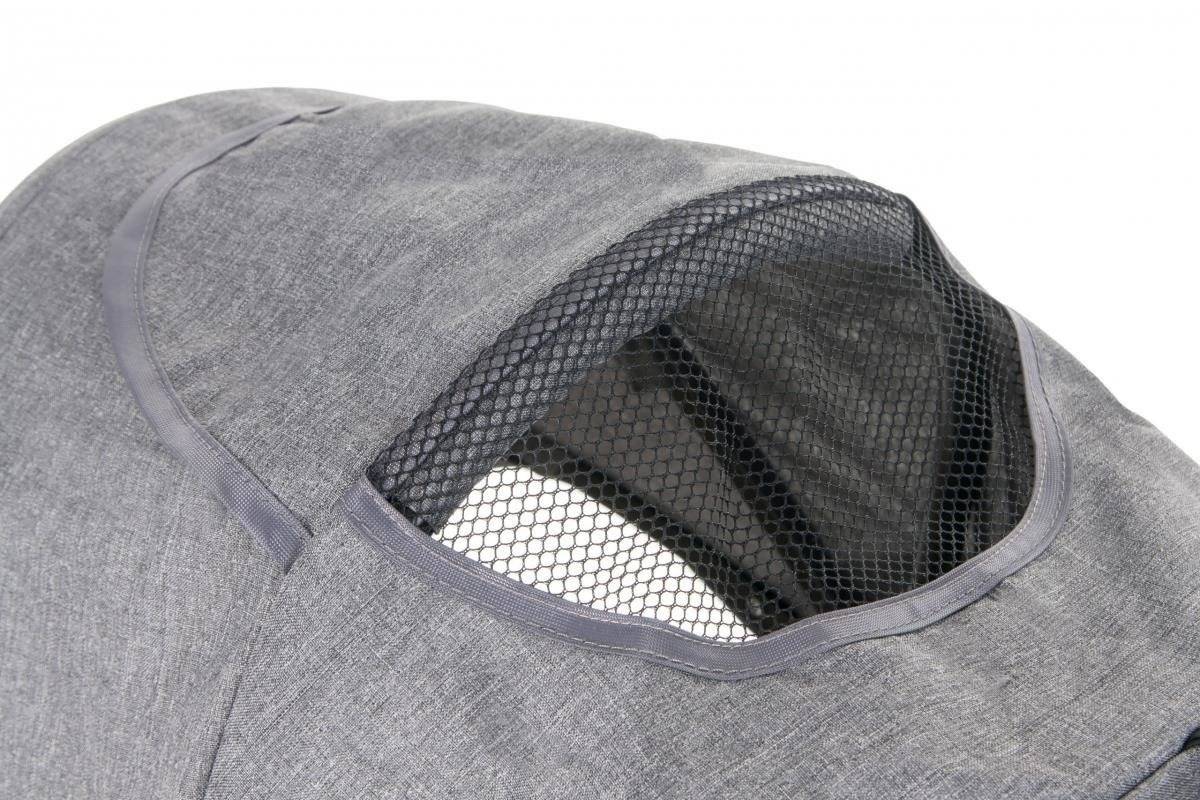 Tricikli Tobi Velar + esővédő fólia - szürke