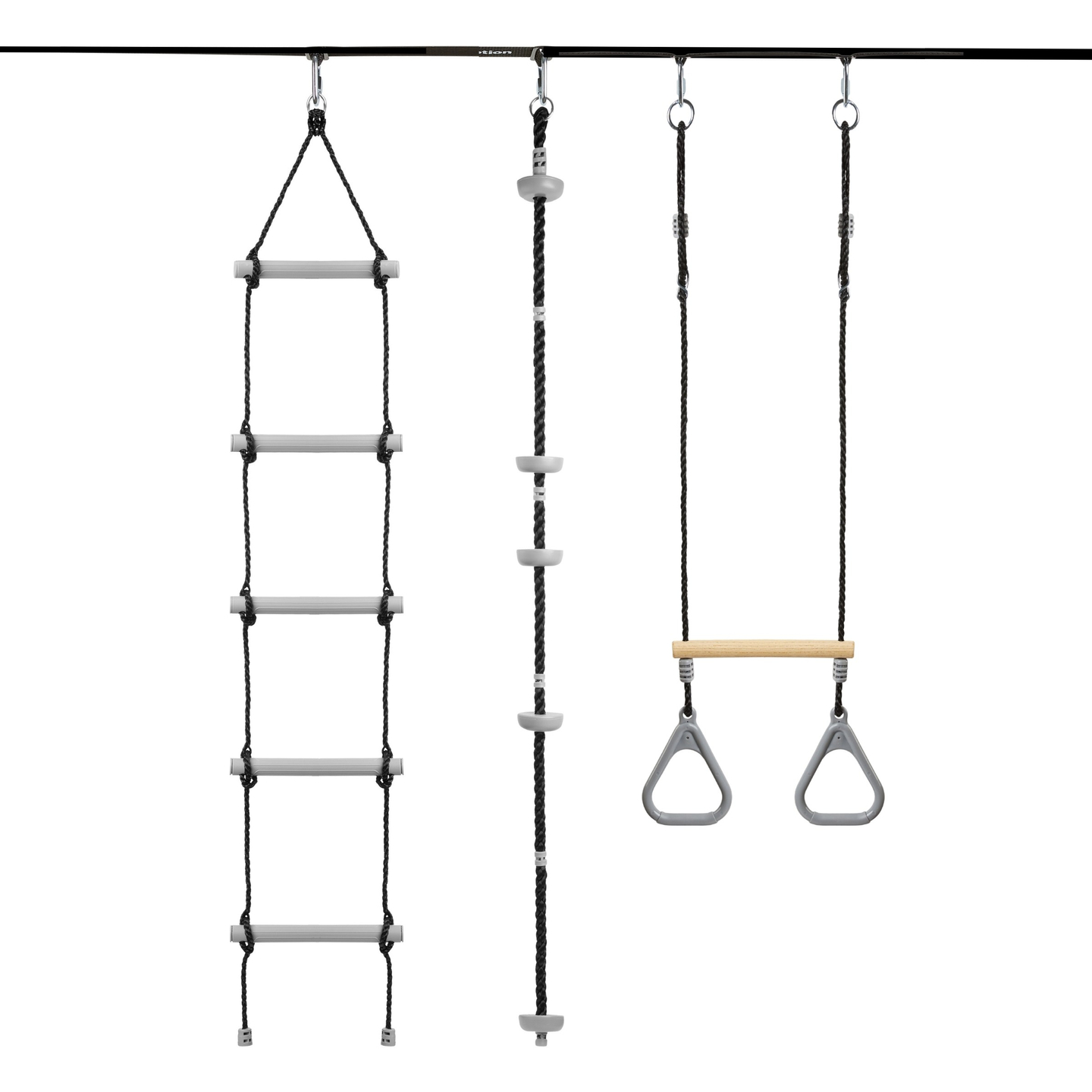 Ninja akadálypálya gyerekeknek - HyperMotion slackline készlet - 9 akadály