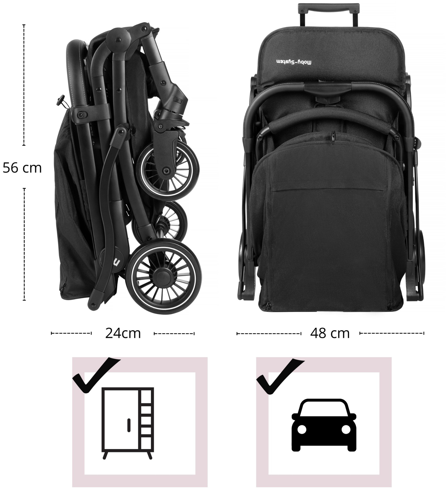 Gyermekkocsi Moby-System LENA