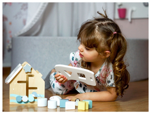 Sorter - oktatási célú faház blokkokkal