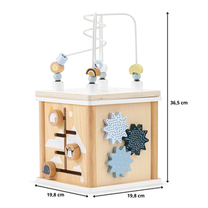 Fa oktatási kocka összefonódással - alakzatválogató