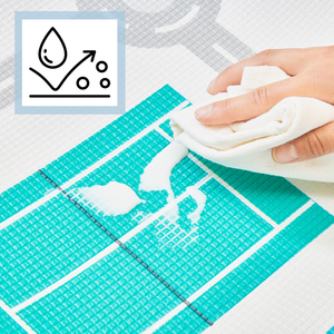 Kétoldalas habszőnyeg - mesés ország / téli kisváros