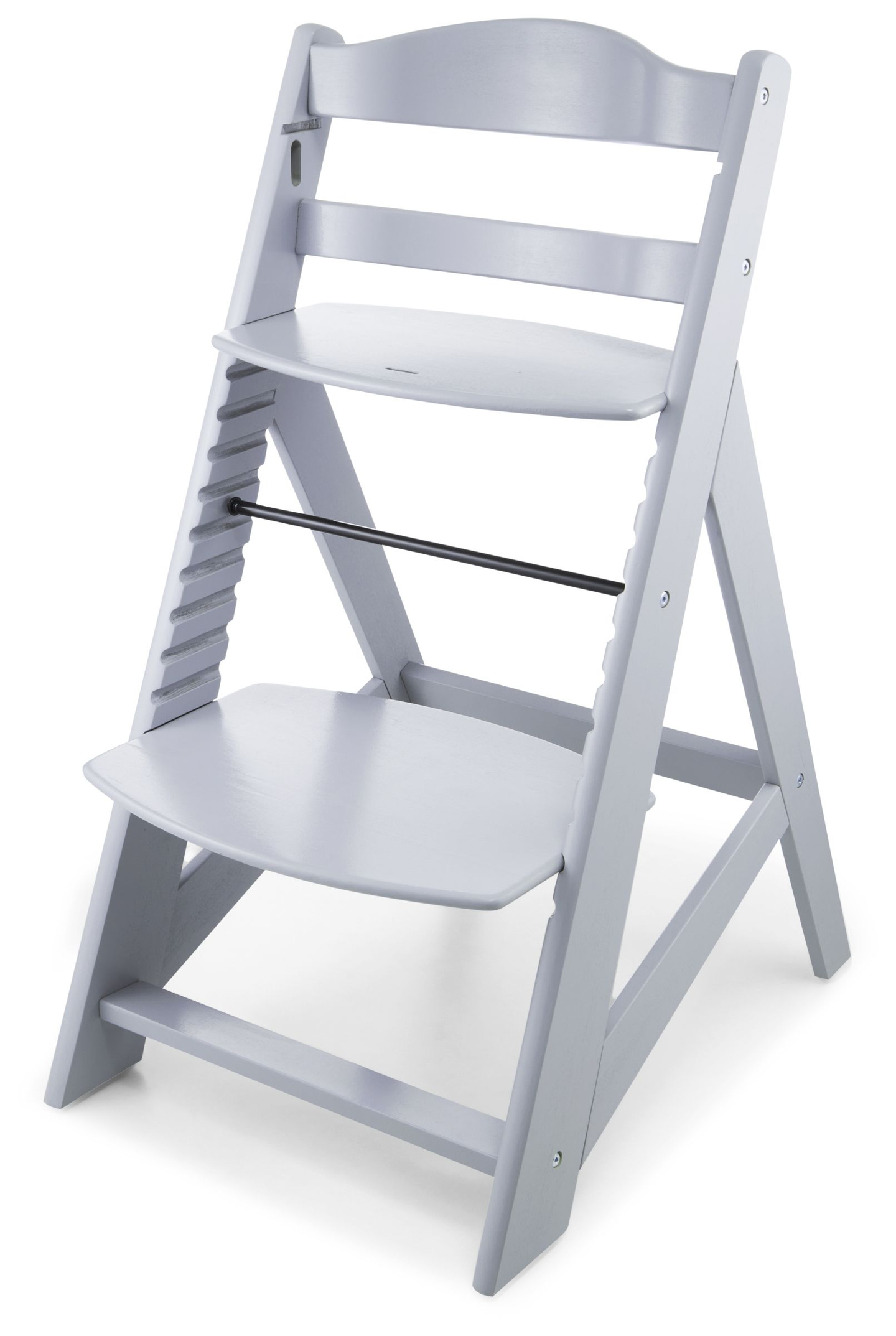 Fa etetőszék Moby-System WOODY - szürke színben