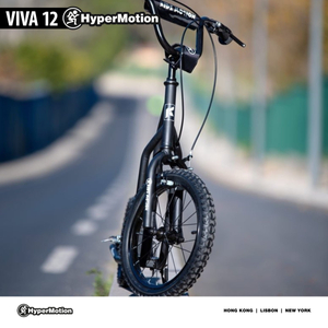 Roller HyperMotion VIVA 12 (felfújható 30cm kerekek) - Fekete