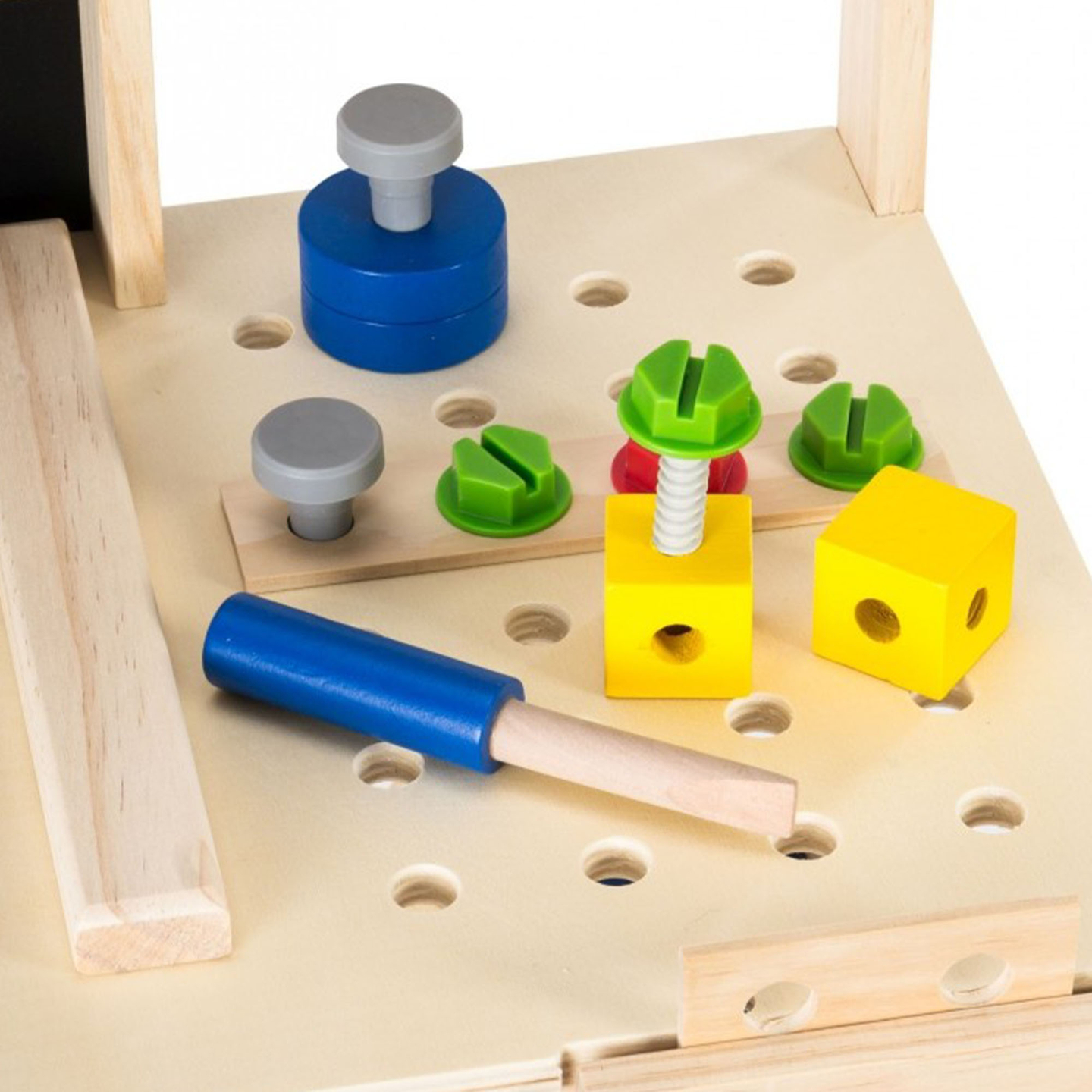 Fából készült barkácskészlet XXL - 75 darab