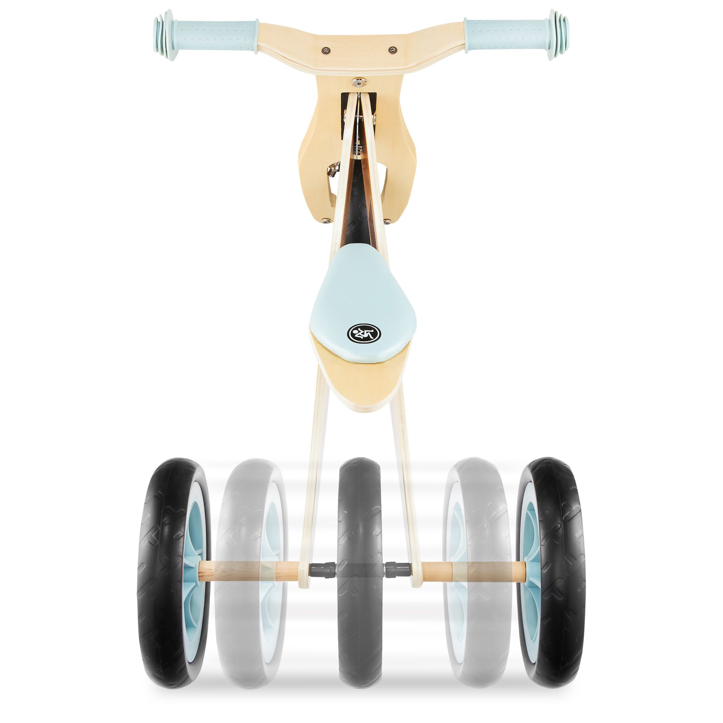 Fa tricikli és egyensúlykerékpár 2 az 1-ben - HyperMotion PERCY - kék