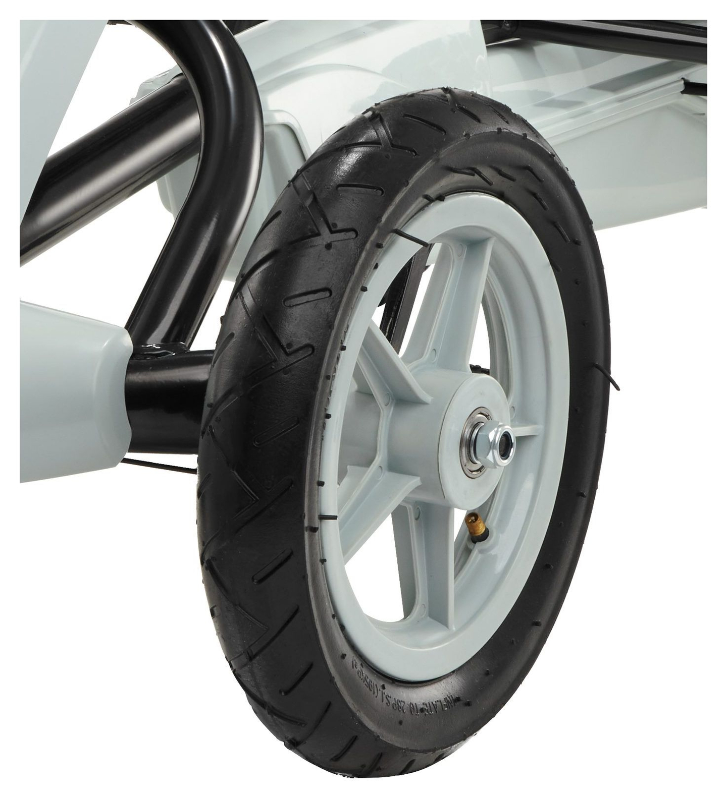 EVOQUE pedálos gokart 5-8 éves gyerekeknek - szürke