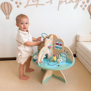 Oktatási asztal - multifunkcionális fa