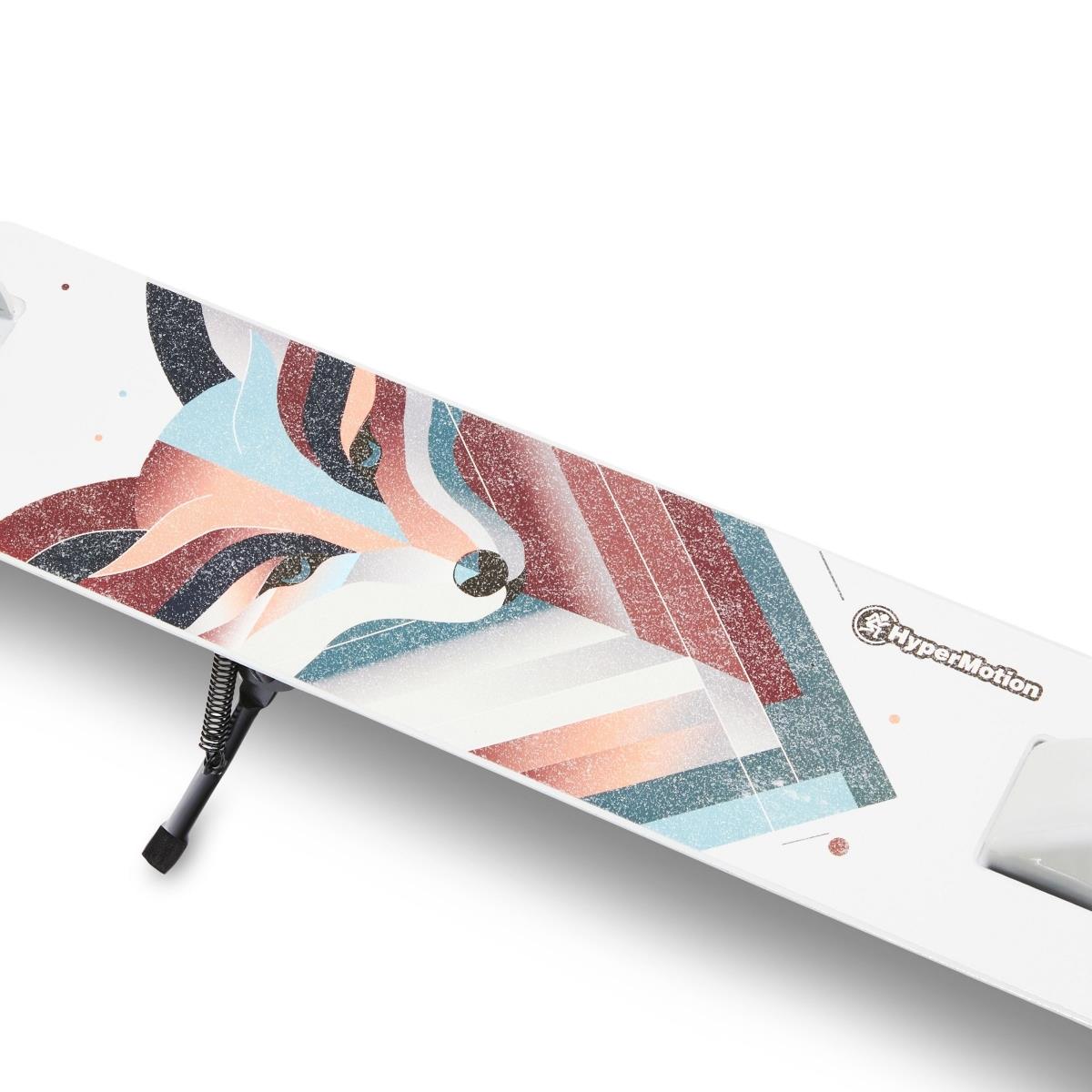 Kétkerekű roller fiatal felnőtteknek - lengéscsillapítóval - Hypermotion CITY SWIFT Winter Fox - 100kg