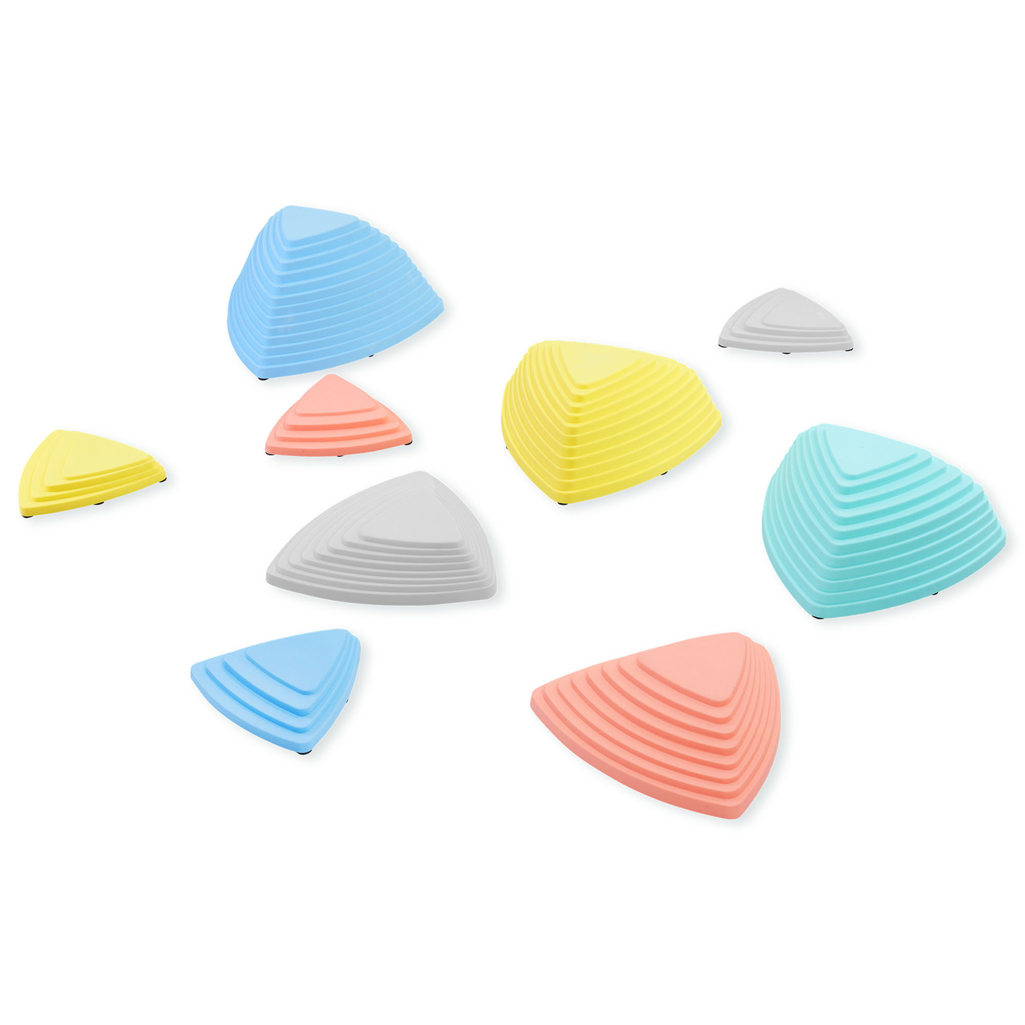 Színes egyensúlyozó kövek - 9 db