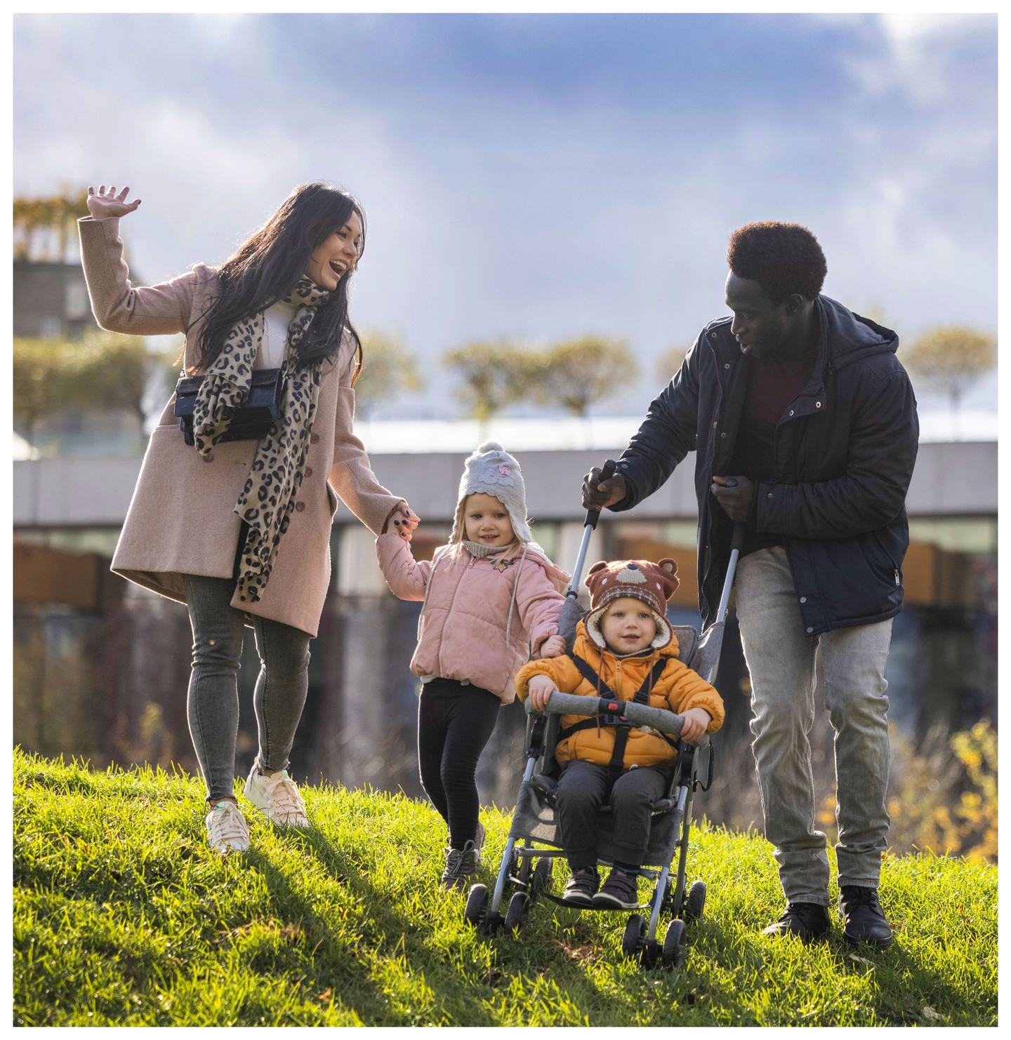 Könnyű babakocsi, esernyő Moby-System Barton szín: szürke