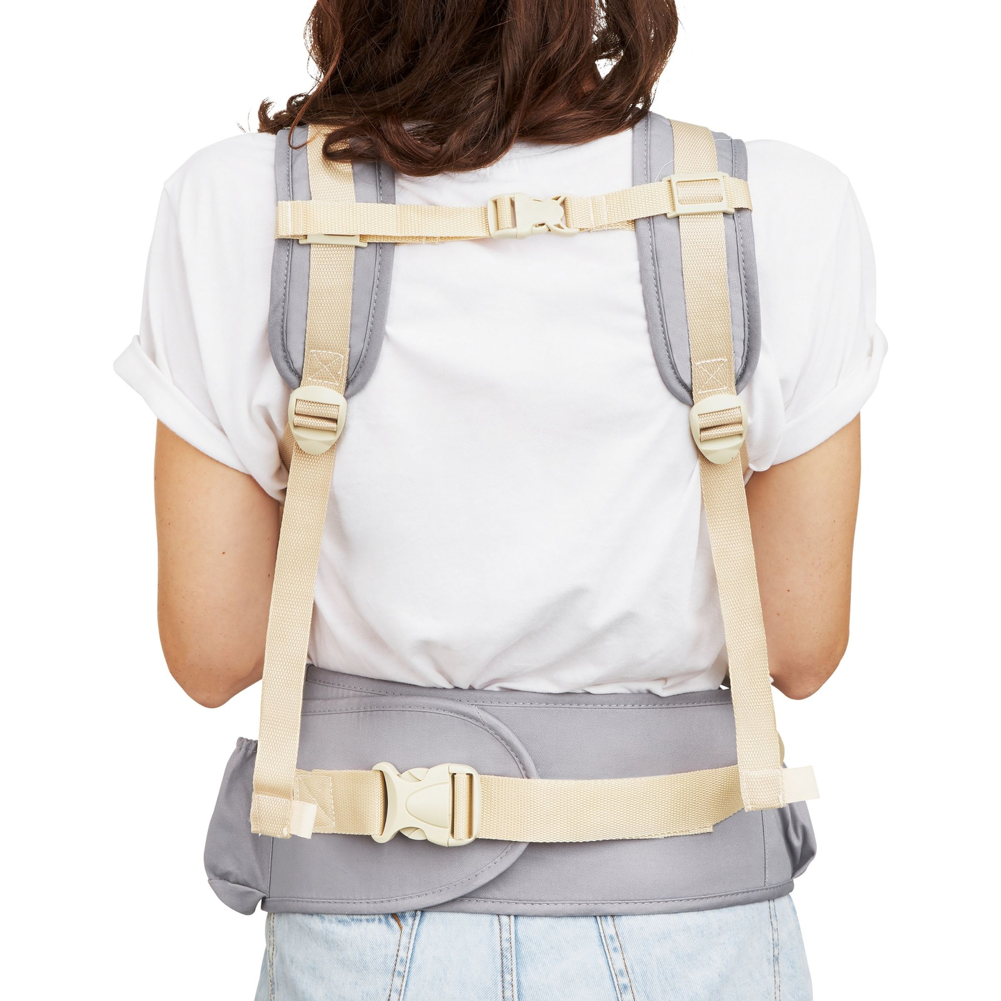 Ergonómikus hordozó - AMY 10in1 - 0-36 hónapos korig, szürke