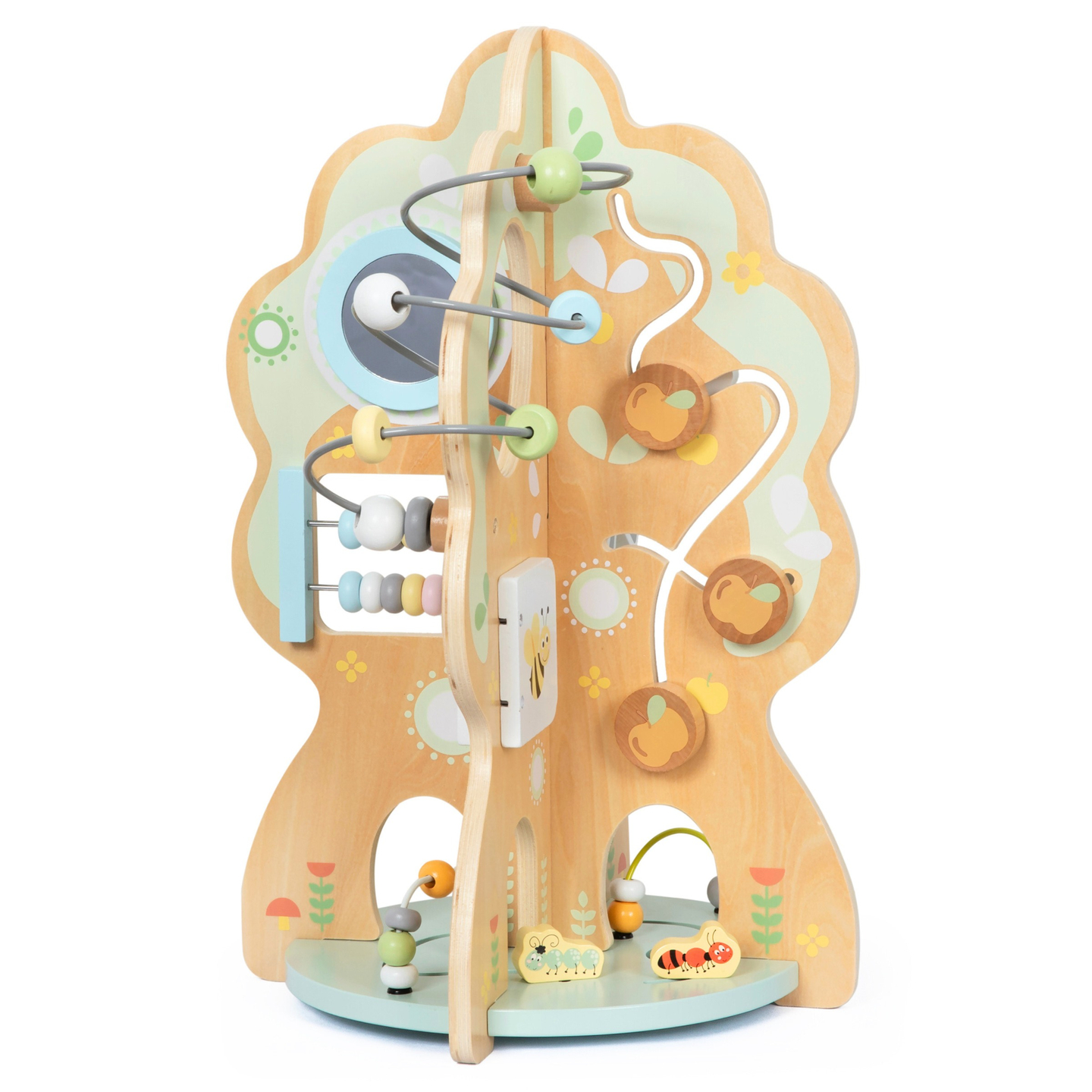 Fából készült oktatójáték 10 az 1-ben - többfunkciós fa