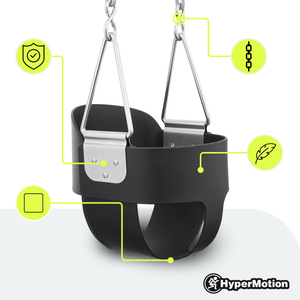 HyperMotion kisgyermek lánchinta magas háttámlával