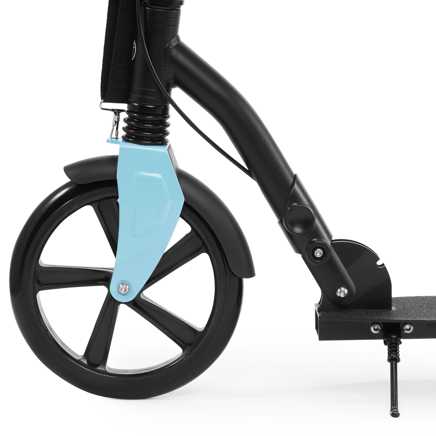 Kétkerekű városi robogó HONEYBEE Blue HyperMotion 100kg - teljes alumínium, nagy 250 mm-es kerekek