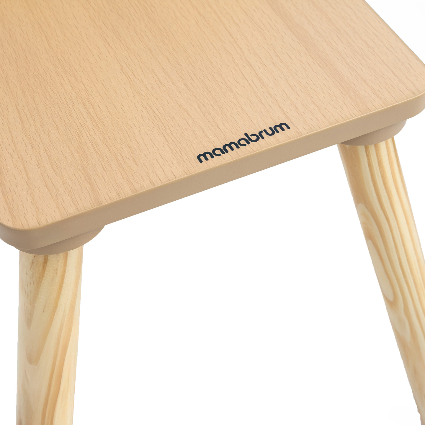 Fa asztal tárolóval és 2 székkel. Gyerek szett - Aranyos Nyuszi