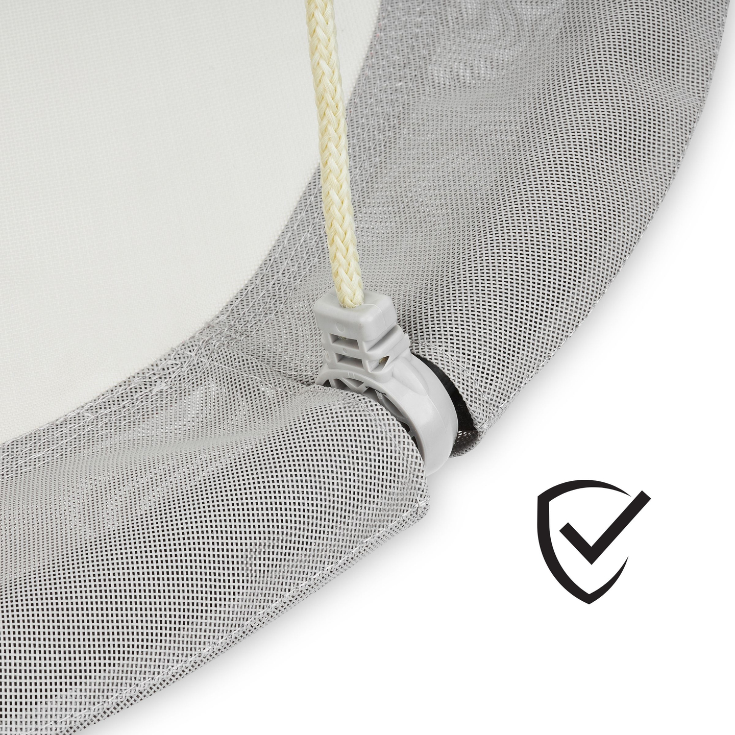 HyperMotion gólyafészek hinta - 100 cm átmérőjű, szürke színben