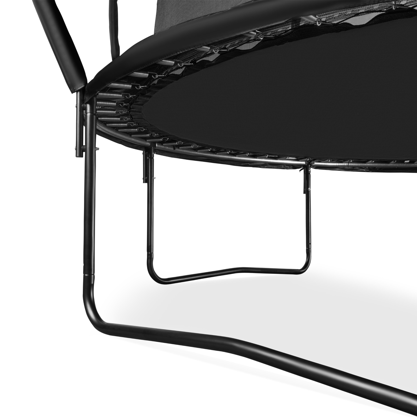 XXXL kerti trambulin gyerekeknek HyperMotion - 487 cm 16FT - létrával és belső hálóval - otthonra és kertre - 150 kg max.