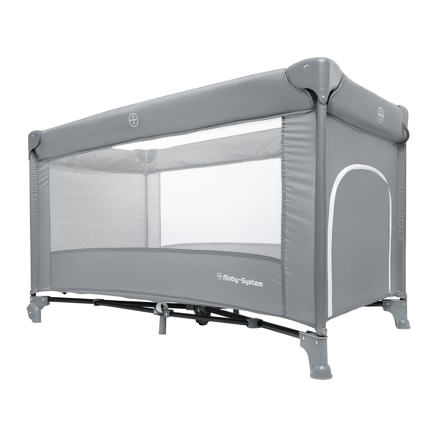 Utazóágy Happy Traveller BASIC - szürke