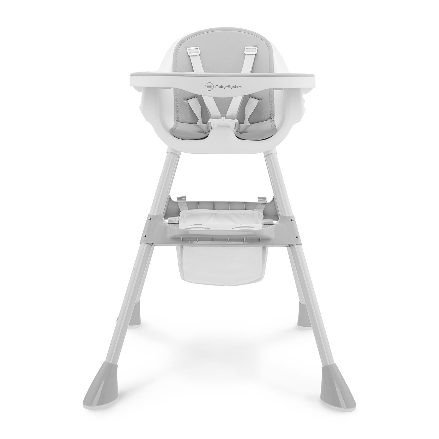 Moby-System Magnolia 2 az 1-ben állítható etetőszék - szürke