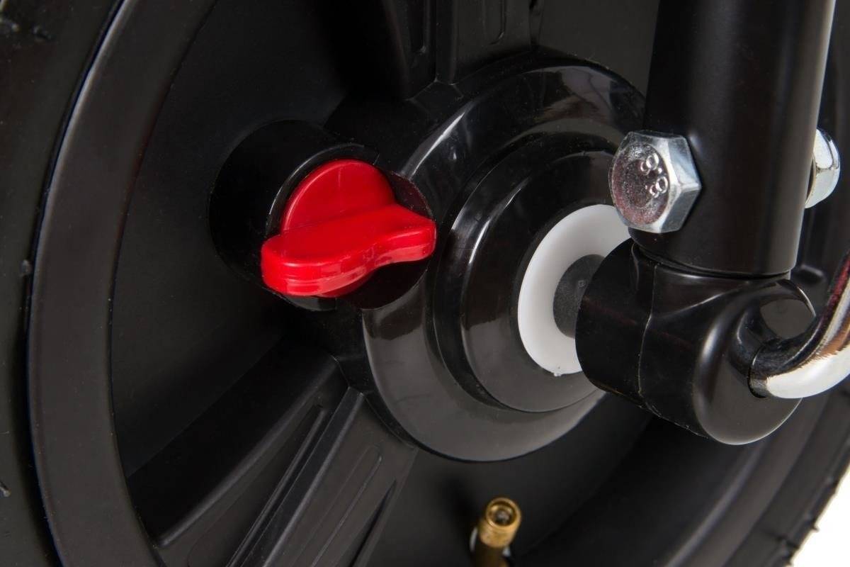 Tricikli Tobi Velar + esővédő fólia - szürke