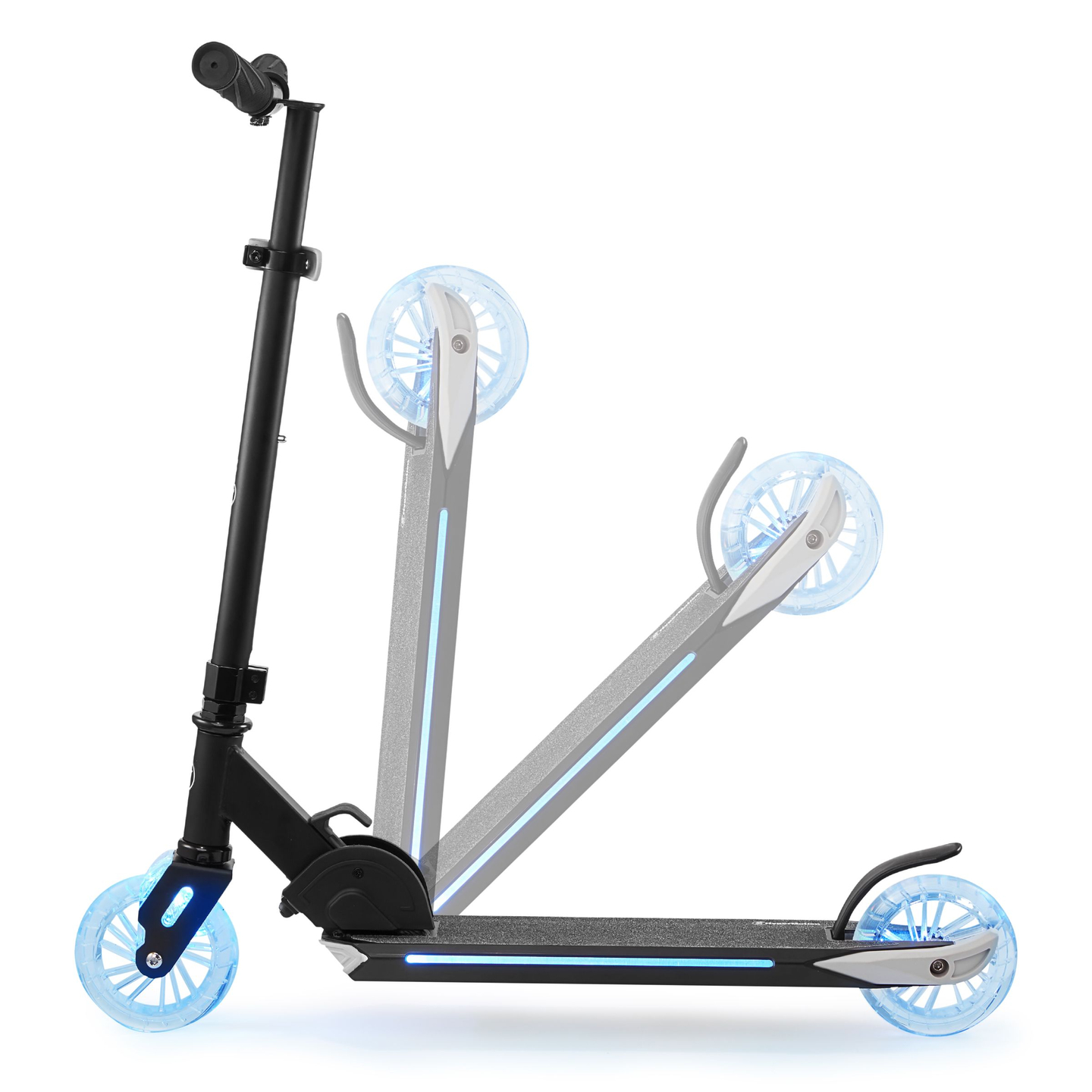 Kétkerekű robogó LED-es összecsukható lámpával - HyperMotion Ice Flash