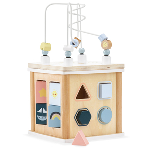 Fa oktatási kocka összefonódással - alakzatválogató