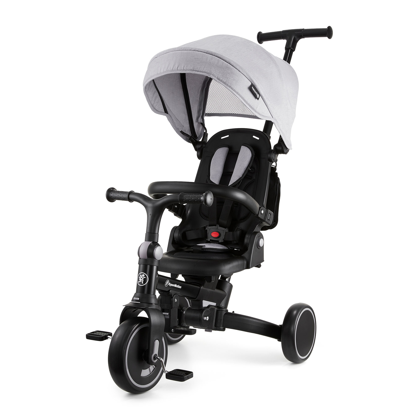 8in1 multifunkciós tricikli TOBI FOREST - szürke