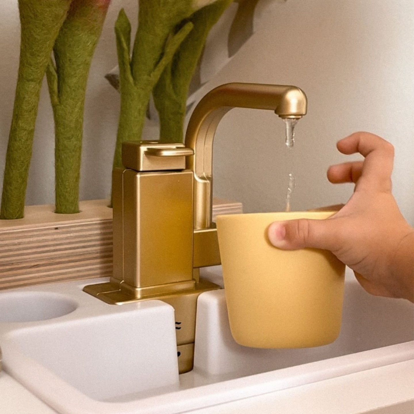 XXXXL nagy, fából készült interaktív konyha LED világítással, mosógép mikrohullámú kávéfőzővel, zöldség- és gyümölcskészlettel - 50 elemmel