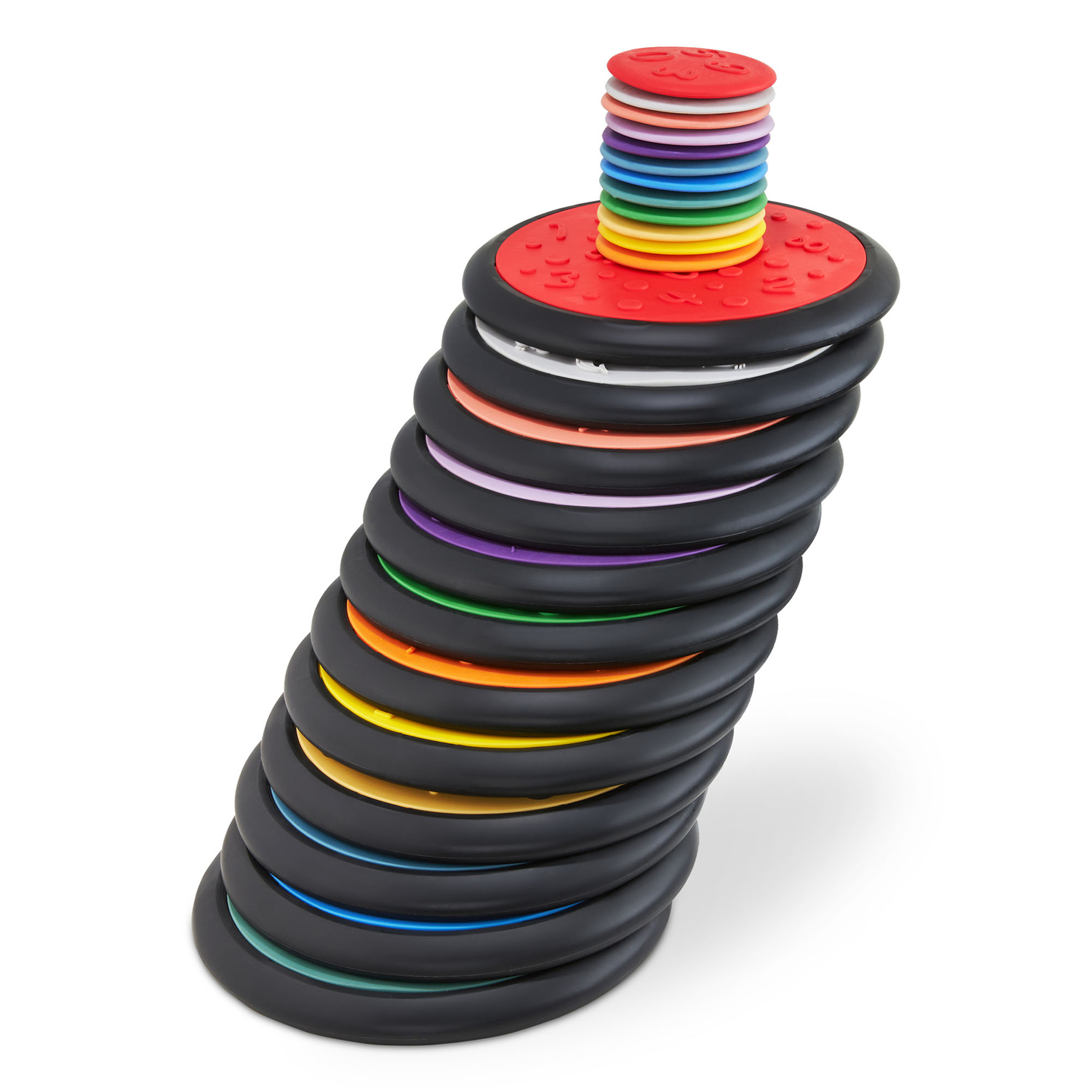 Színes szenzoros korongok gyerekeknek - 24 db