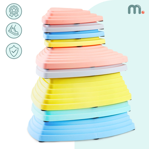 Színes egyensúlyozó kövek - 9 db