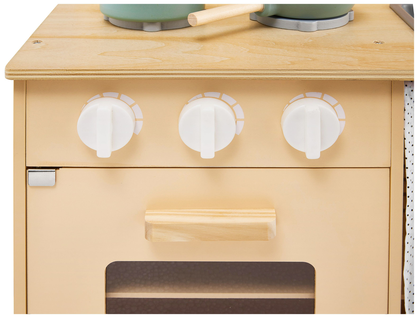 Fakonyha köténnyel, kiegészítőkkel és LED világítással