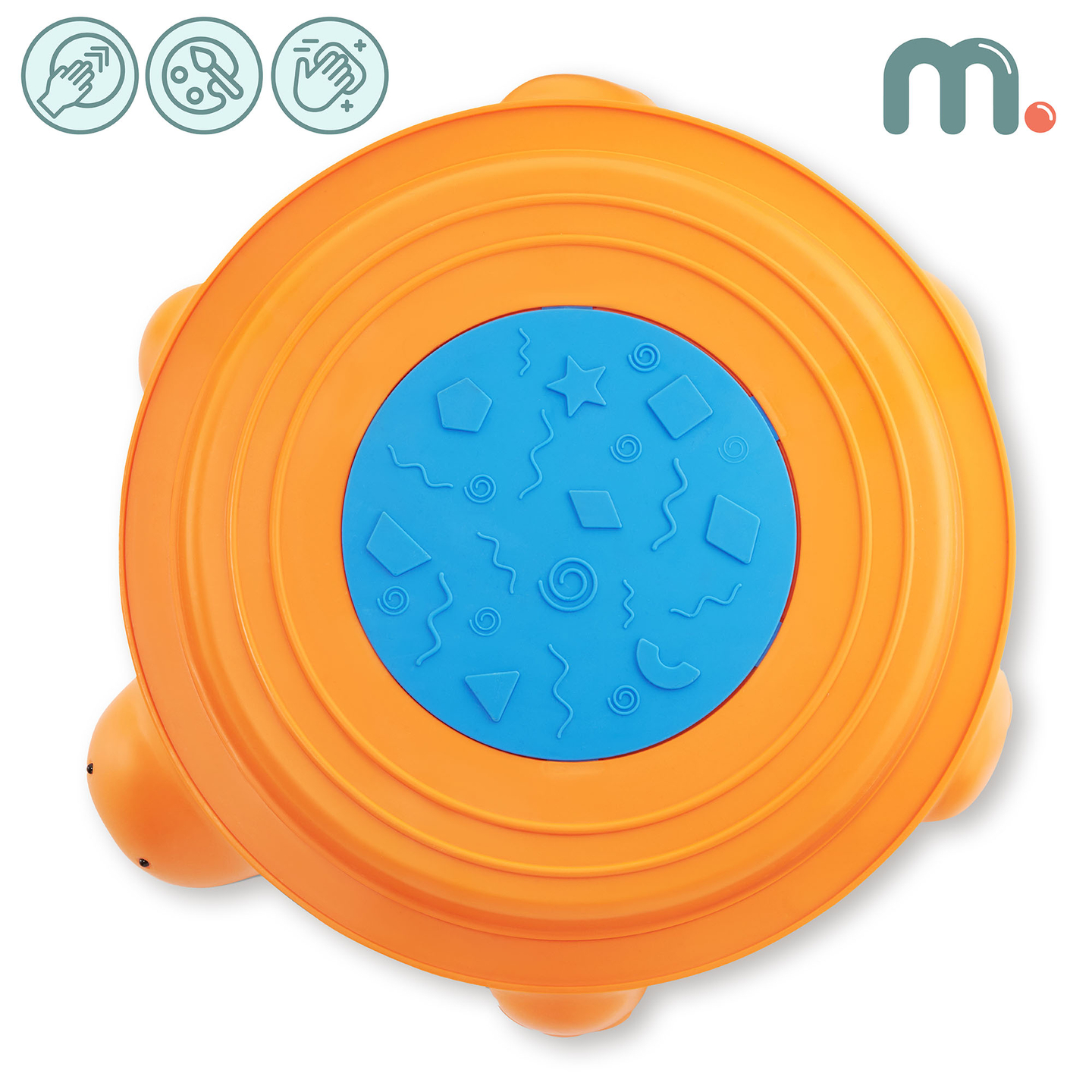 Érzékszervi tanösvény gyerekeknek - Színes teknős - Színes teknős