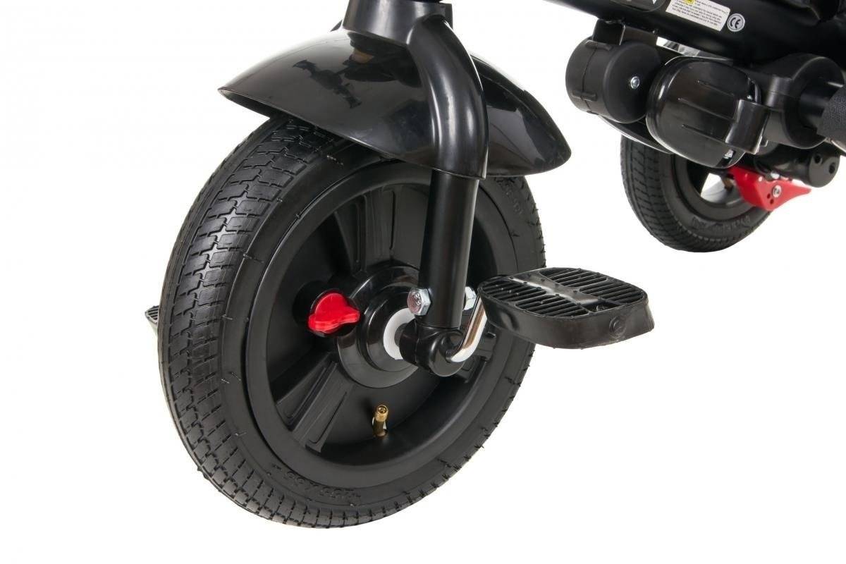 Tricikli Tobi Velar + esővédő fólia - szürke