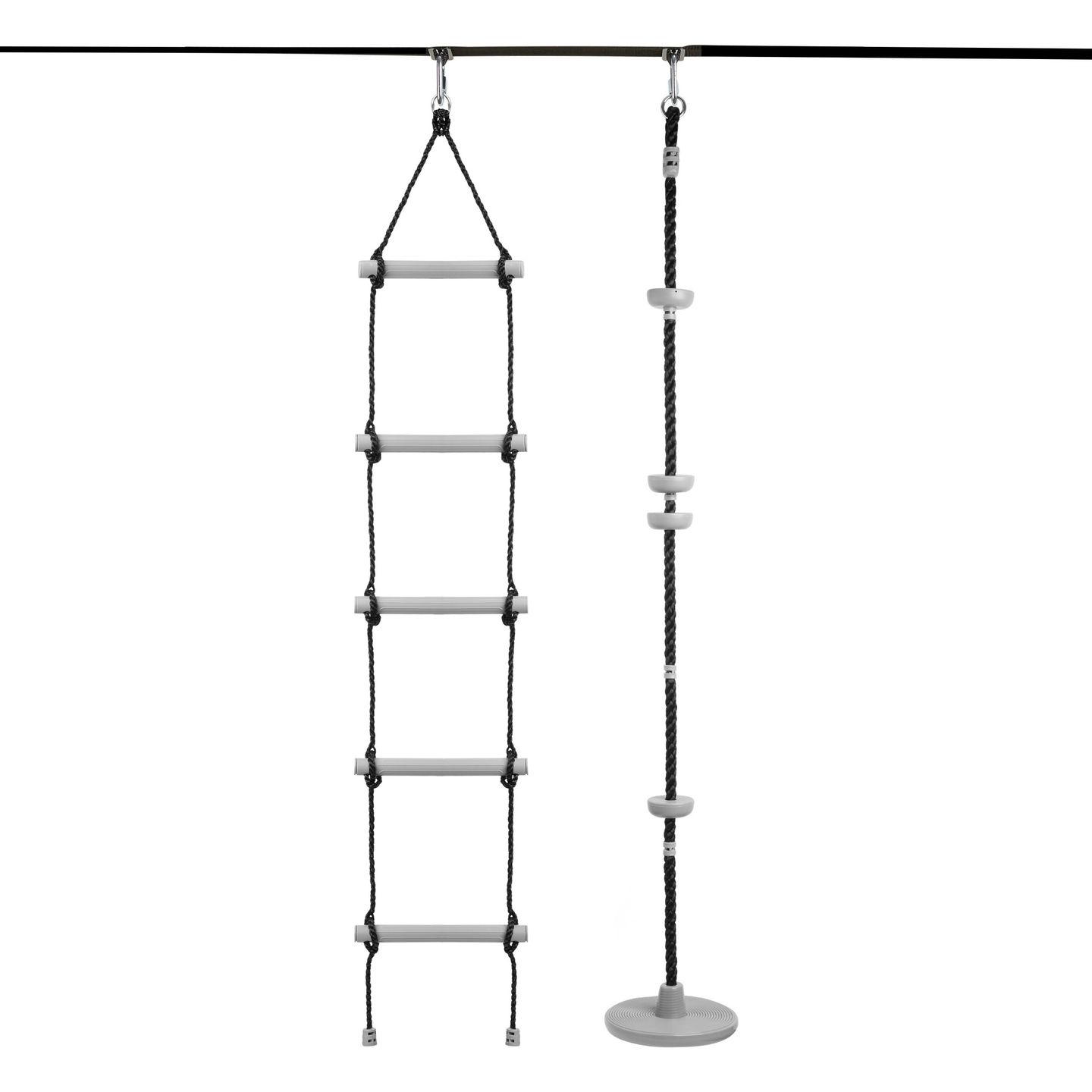 Ninja akadálypálya gyerekeknek - HyperMotion slackline szett - 10 akadály